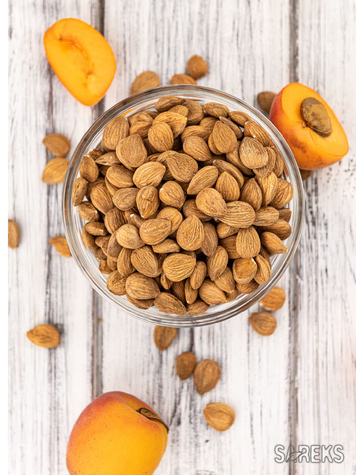 Bitter Apricot Kernels Organic Raw (10Oz),%100 Usda Organic Certified Seeds, Non-Gmo, Product Of Turkey, Gluten Free, Resealable Bag