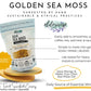 Elderwise Raw Sea Moss | Organic Seamoss Makes 20Oz Of Gel | Wildcrafted Golden Sea Moss | Raw & Non Gmo Certified | Sundried |