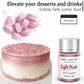 Edible Pink Luster Dust For Cake Decorating - 0.35Oz Colaele Gold Shimmering Edible Glitter Dust For Chocolates, Metallic Food C