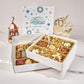 Laylas DELICACIES Mediterranean   Gift Box - 23 Bite-Size Pastries - Halal, Vegetarian, Gluten Free - Ramadan Gift Box