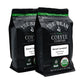 The Bean Organic Coffee Company Water Processed DECAF Caramel, Medium Roast, Ground Coffee, 16-Ounce Bags (Pack of 2), Caf   Mol