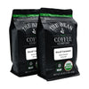 The Bean Organic Coffee Company Water Processed DECAF Caramel, Medium Roast, Ground Coffee, 16-Ounce Bags (Pack of 2), Caf   Mol