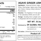 Damtuh Korean Agave Ginger Lemon Tea, Lemon Ginger Tea With Agave, 35.27 Oz 1000G