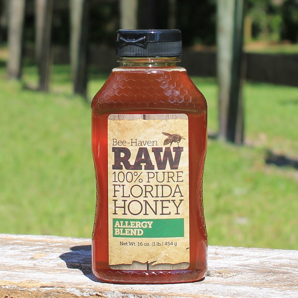 Bee-Haven Farm Raw 100% Pure Allergy Blend Honey