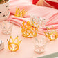 15Pcs Crown Cake Topper, Gold Silver Mini Crowns, Small Crystal Pearl Cupcake Toppers For Flower Arrangements Cupcake Baby Showe
