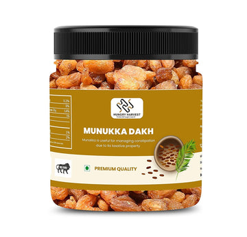 Hungry Harvest Afghani Large Munakka 250 gms / Raisins Grade_Packing May Vary