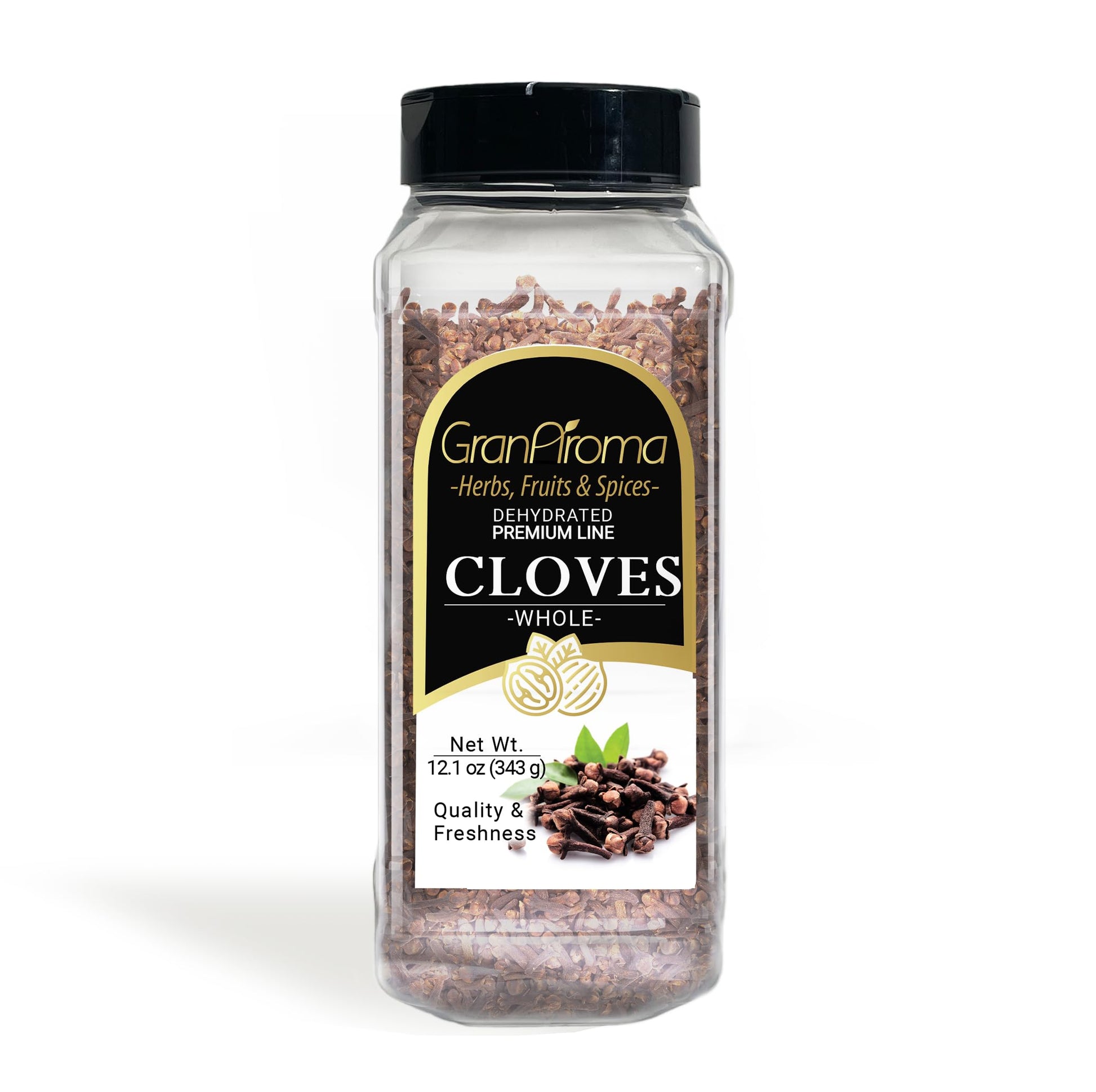 GranAroma Whole Cloves 12.1 oz, Aromatic & Versatile Spice, Tea