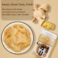 YUHO Pickled Sushi Ginger, Japanese White Gari Sushi Ginger Fat Free, Sugar Free, Kosher, BRC, No MSG, Low cal 12 oz