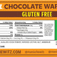 Manishewitz Gluten Free Chocolate Wafers, 7oz (3 Pack) Crispy Wafer with Creamy Dark Chocolate Filling | Dairy Free | Certified