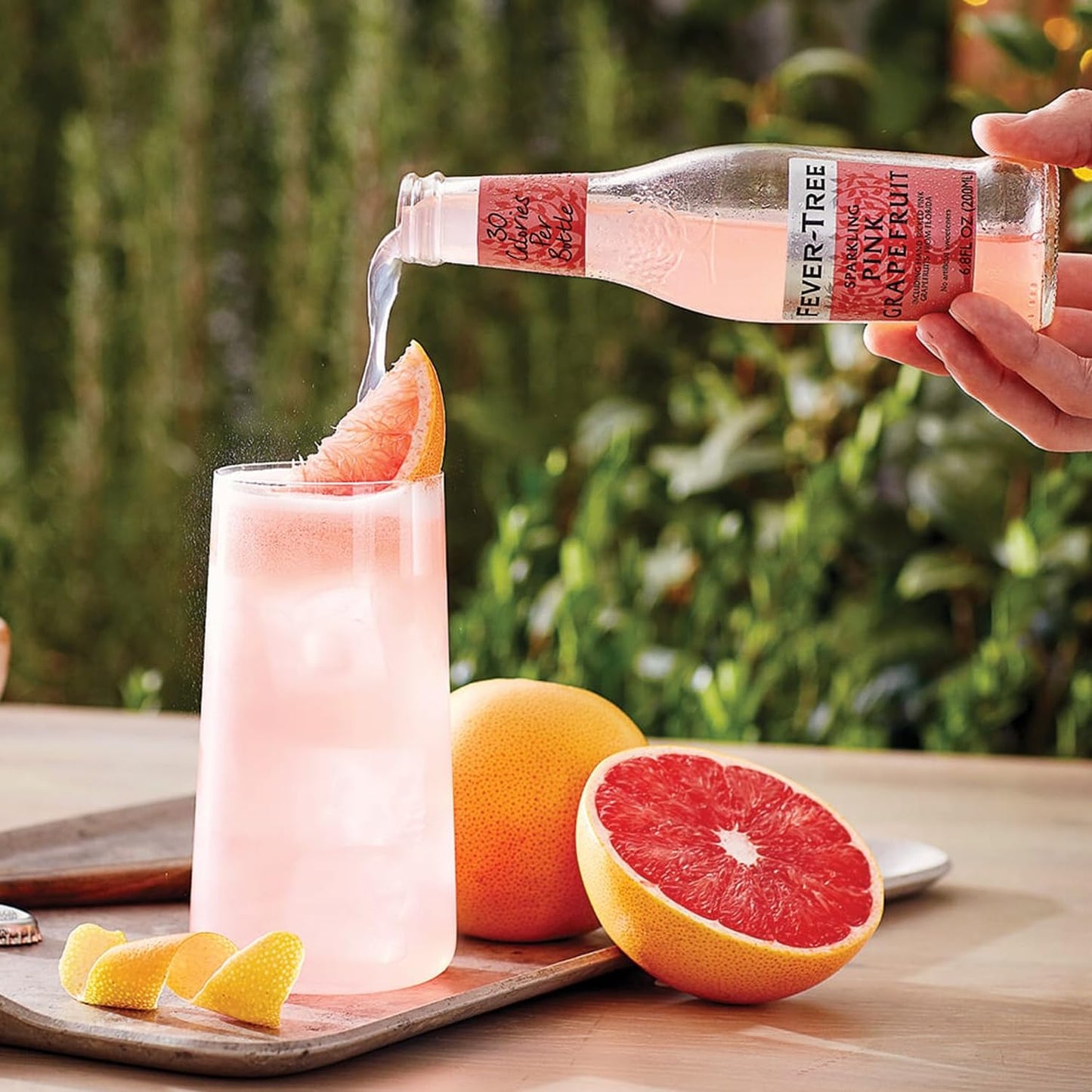 Fever Tree Sparkling Pink Grapefruit Soda - Premium Quality Mixer And Soda - Refreshing Beverage For Cocktails & Mocktails 500Ml