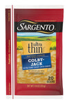 Sargento Ultra Thin Natural Colby-Jack Sliced Cheese, 20 Slices