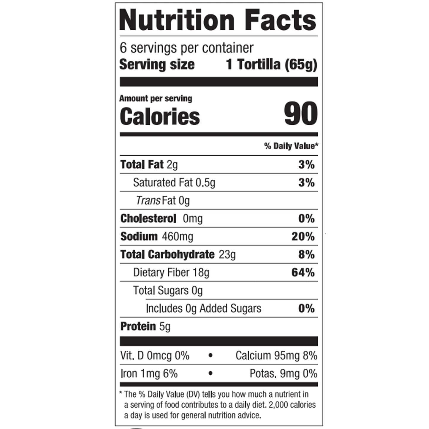 La Banderita Carb Counter White | 10  Size Flour Tortillas |Carb Friendly |Keto Certified | 13.76 oz.| 6 Count (Pack of 4)