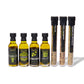 Thoughtfully Gourmet, Olive Oil Spice Infusion Gift Set, Premium Cold Pressed Extra-Virgin Olive Oil From Spain, Includes 4 Flav