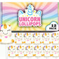 Unicorn Candy Lollipops (12 Pieces) Individually Wrapped Suckers, Great For Unicorn Birthday, Party Favors, Candy Buffet, Pinata