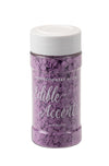 EDIBLE ACCENTS PURPLE SEQUINS - Confectionery Accents, Gluten Free, Egg Free, Nuts Free, Kosher, Fancy Sprinkles Medley Mix, For