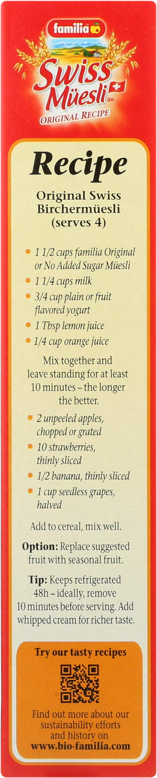 Familia, Muesli Original Large, 32 Ounce