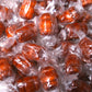 SweetGlob Root Beer Barrels Candy, 1 Pound, 60 Pieces, Assorted Colors - Yellow, Blue, Red, Model FBARootBeerBarrel1LB