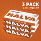 Ohgoodness! Organic Honey Halva - 3 Pack - Only Three Simple Ingredients, Melt-In-Mouth Snack & Dessert, Honey Sweetened Treat P