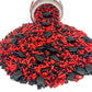 Mystic Sprinkles Graduation Day Sprinkles Mixes (Graduation Day! Red & Black Sprinkle Mix 3.8Oz)