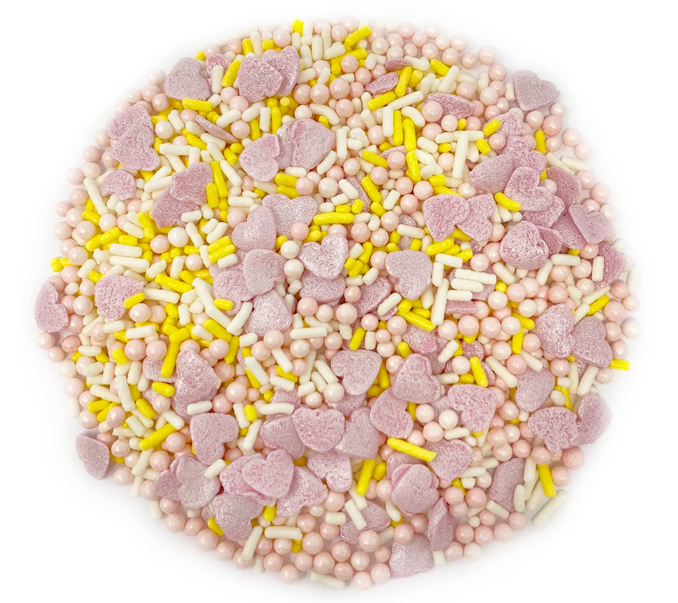 Mystic Sprinkles Baby Shower Sprinkle Mixes (Bundle Of Joy In Pink Sprinkle Mix 3.6Oz)