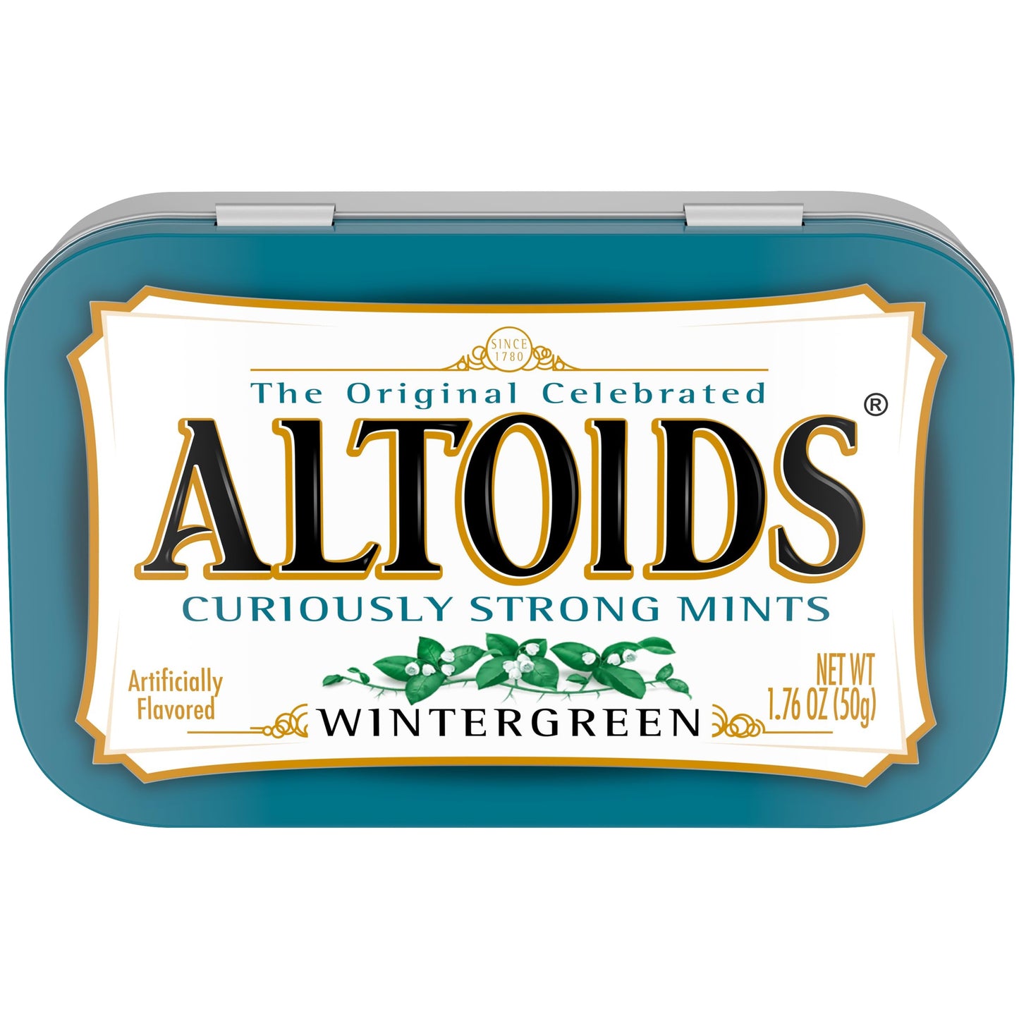 Altoids Wintergreen Curiously Strong Mints, 1.76 Ounce Each (3 Pack, 5.28 Ounce Total)