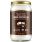 Dr. Bronner'S - Organic Virgin Coconut Oil (Whole Kernel, 30 Ounce) - Coconut Oil For Cooking, Baking, Hair And Body, Unrefined
