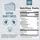Farmers Market, Gluten Free, Keto, Paleo, Low Sodium, Zero Sugar, Wisconsin Cheese Gift Sets, 3-Pack, Alpine Baby Swiss