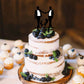 Gay Wedding Cake Topper, Grooms Cake Topper, Mr & Mr Cake Topper With Dogs - Gift For Gay Wedding/Engagement/Anniversary Party D