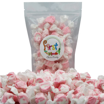 All Flavor Gourmet Saltwater Taffy (Red Hot Cinnamon Swirl, 1 Lb)