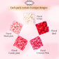 Confect Pink, Red & White Flowers Sprinkles | Anniversary Sprinkle | Sprinkles For Baking & Cake Decorative | Cookie Sprinkles |