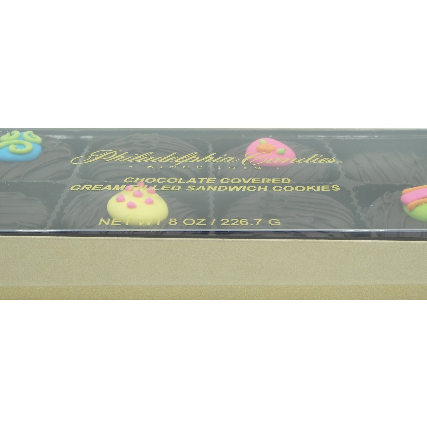 Philadelphia Candies Dark Chocolate Covered OREO Cookies Easter Egg Assortment 8 Ounce