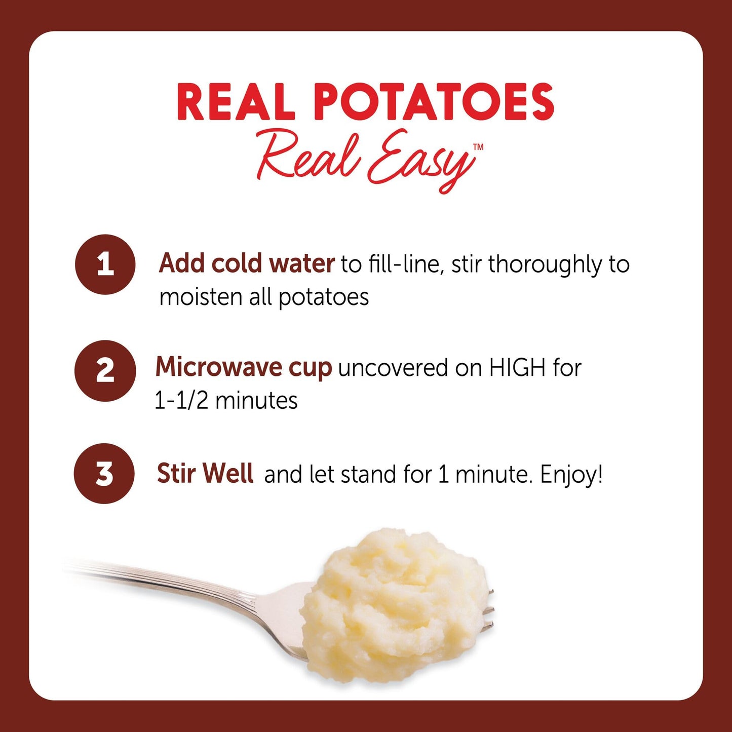 Idahoan Loaded Baked Mashed Potatoes Cup 4-Pack, 6 Oz (Pack Of 6)