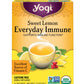 YOGI TEA Organic Sweet Lemon Immune Tea, 16 Count, Herbal Blend, Caffeine-Free