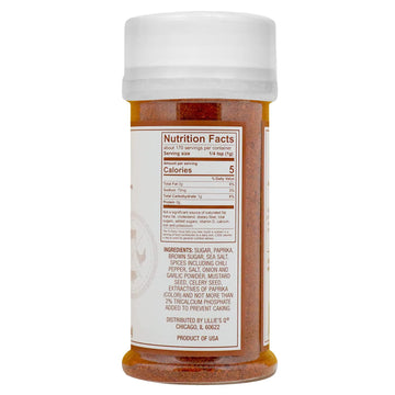 Lillies Q - Carolina Dirt Bbq Rub, Sugar-Based Bbq Rub, Traditional Carolina Barbeque Rub, Sweetened Blend Of Southern Spices, P