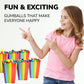 Global Gumball Gumballs for Vending Machine - 110 ct Assorted Bubble Gum Balls, 0.91 Inch, 1.7 LB Bulk Chewing Gum