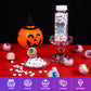 Milovin Candy Eyeballs - 0.4in Edible Eyes Sprinkles for Cake, Cupcake, Ice Cream - 4.23 oz Sugar-Eyeballs
