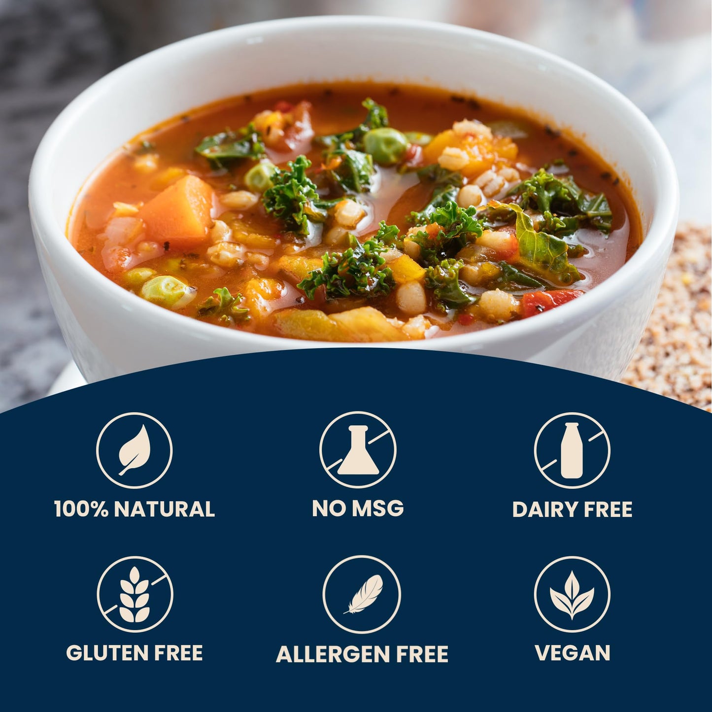 Massel Vegetable Bouillon Powder, Gluten Free Low Fodmap Stock, 5.88 oz Can, Fat Free, Dairy Free, Non-GMO, Soup Base Seasoning