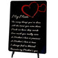Mother Poem Gift Plaque For Mom From Daughter Or Son With A Stand (5 X 7 Inches) Perfect For Motheras Day Valentineas Day Or A B