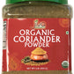 Jiva Organic Coriander Powder 1 Pound Large Jar (16Oz) - Pure, Non-Gmo, Lab Tested, 100% Raw Ground Coriander From India