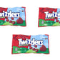 Twizzlers Cherry Bunnies Gummy Candy 2.1oz - 3 bags