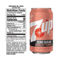 7UP Zero Sugar Shirley Temple Soda, Pomegranate and Cherry Flavor, 12 Pack of 12 Fl Oz Cans