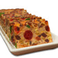Old Fashion Claxton Fruit Cake 3-1 Lb. Dark Recipe Loaves - Individually Wrapped For Freshness in our Signature Red-White Carton