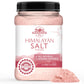 LA SALT CO Pink Himalayan Salt Jar, 2.5 Lbs, 100% Pure, Vegan, Non-GMO, Kosher Certified