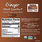 NOW Foods Ginger Mint Comfort Tea, Caffeine-Free, 24 Count, Brew: Brown, Model: 4235