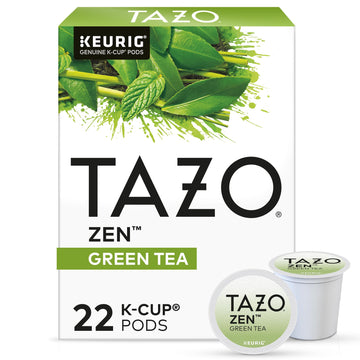 TAZO Green Tea K-Cups, Zen Flavor, 22 Pods, 22 Count, Model 68374886