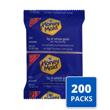 Honey Maid Graham Crackers, 200 - .5 Oz Snack Packs
