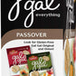 Gefen Gluten Free Gal Gal Everything Crackers 4.2oz (3 Pack), Low Fat, Zero Sugar, All Natural, Kosher for Passover