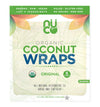 NUCO Certified ORGANIC Paleo Gluten Free Vegan Coconut Wraps, 5 Count (One Pack of Five Wraps)