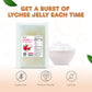 Fanale Coconut Jelly Topping nata de coco for Bubble Tea 400 g | Lychee Jelly | for Boba Tea  Smoothies  Slushes  Desserts 400g