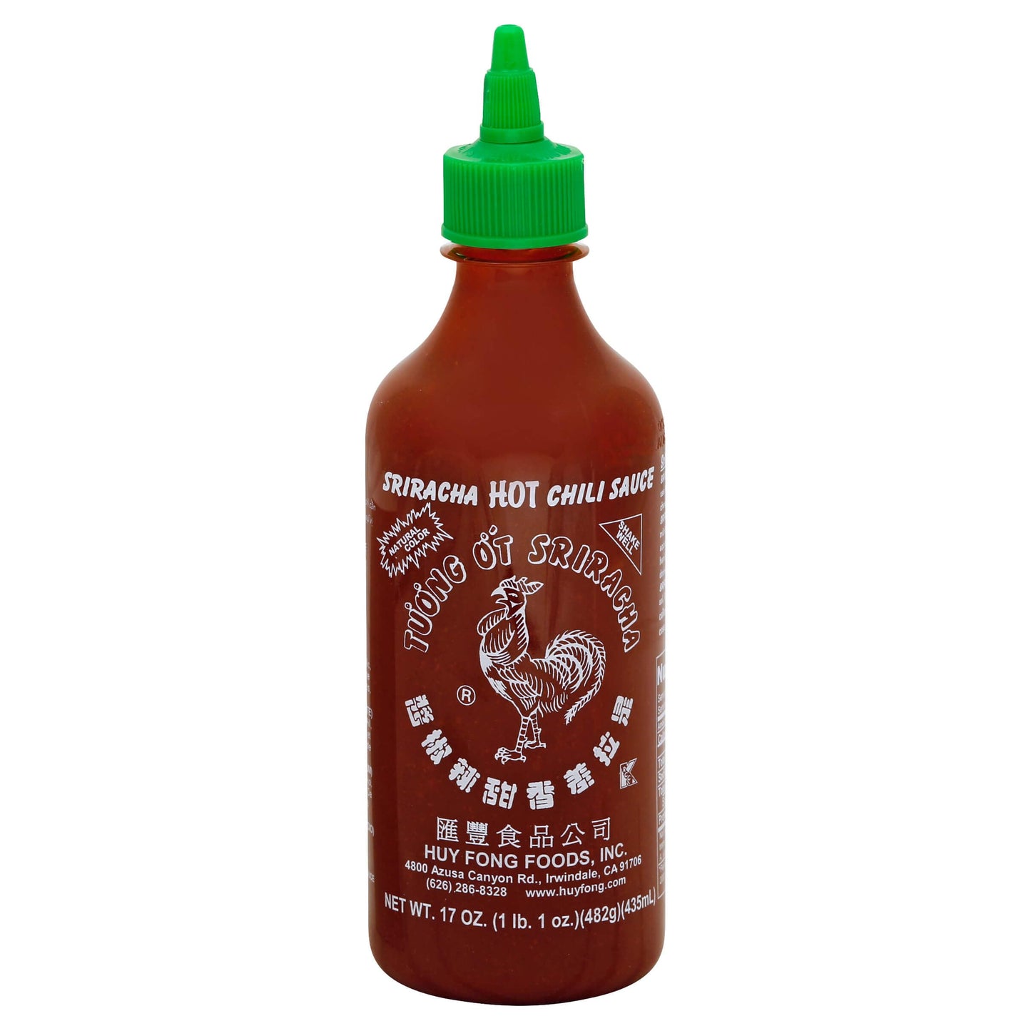 Huy Fong, Sriracha Hot Chili Sauce, 17 Ounce Bottle